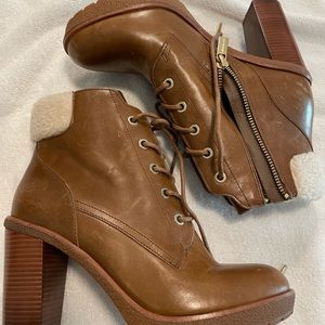 Michael Kors boots, size 6 1/2,  brown. NEVER worn.